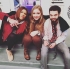 Cozi with the cast of K.C. Undercover